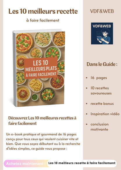 Les 10 meilleurs recette à faire facilement
